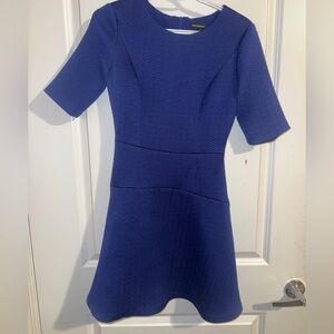 Club Monaco Royal Purple Midi Dress